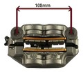 ÉTRIERS BREMBO GP4-RS ENTRAXE 108MM (220C78310)