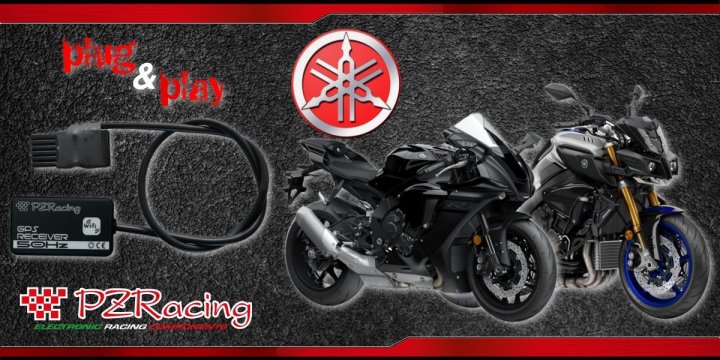 Chrono gps PZ-Racing pour Yamaha R1 15-23 / R6 17-23 (YA700)