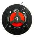 Bouchon noir-rouge avec clef carbone (en option)