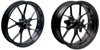 PAIRE DE ROUES ALU FORGÉE NOIRE APRILIA RSV4 2015-2026