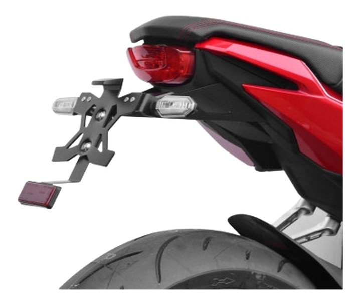 Support de plaque d'immatriculation TOP BLOCK Racing Honda CBR650R CB650R 2021 (SPEH50)