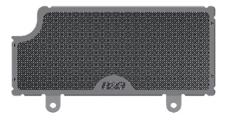 Grille de radiateur d'huile R&G KAWASAKI ZX-10R 2021-2025 (OCG0043BK)