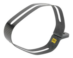 Collier de fixation Carbone pour silencieux AKRAPOVIC (P-MCCR11)