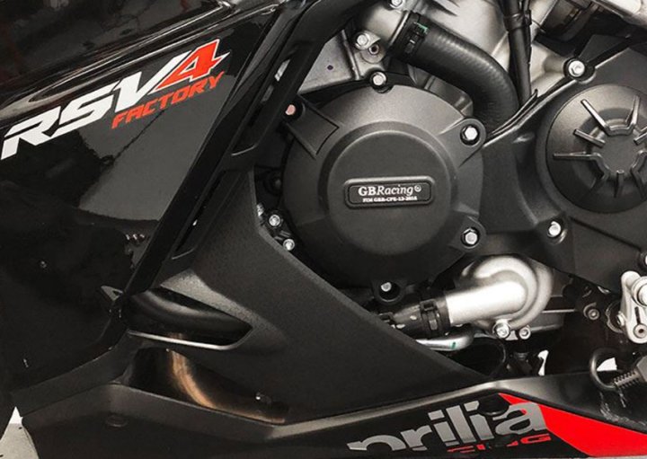 Set de Protections carter moteur GB Racing APRILIA RSV4 / TUONO V4 2021-2024