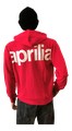 SWEAT ZIP CAPUCHE ROUGE APRILIA