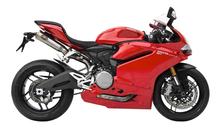 LIGNE COMPLÈTE ZARD TITANE 899 - 959 PANIGALE (ZD959TKR)