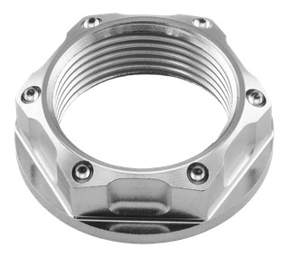 Ecrou d'axe de roue en titane pour Aprilia RSV4 09-24