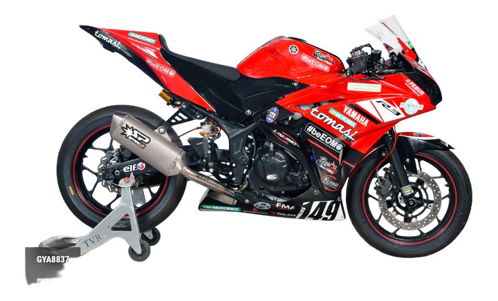 LIGNE COMPLÉTE SPARK INOX YAMAHA R3 15-21 (GYA8837T)