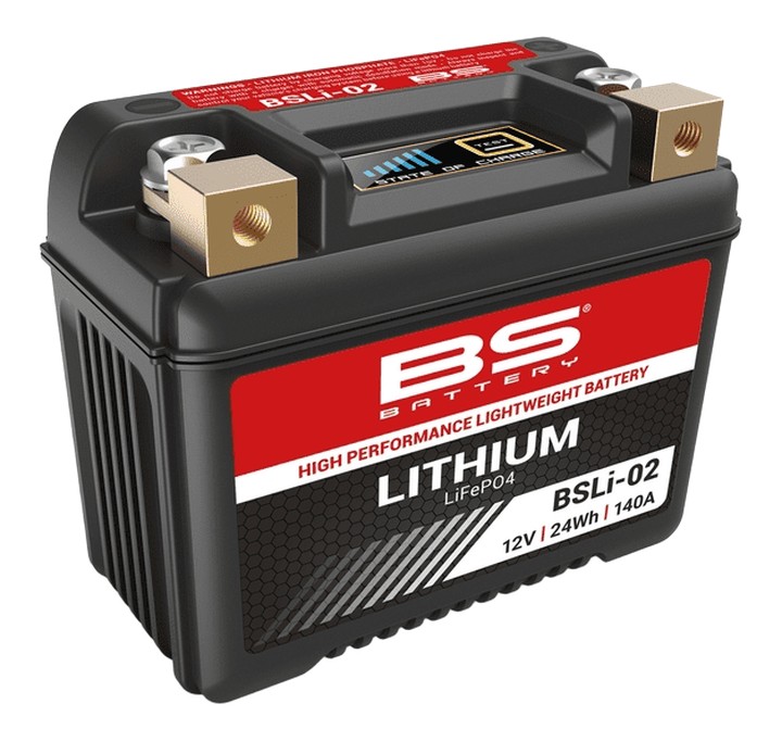 BATTERIE LITHIUM BS BATTERY YAMAHA R6 2017-2024 (BSLI-02)