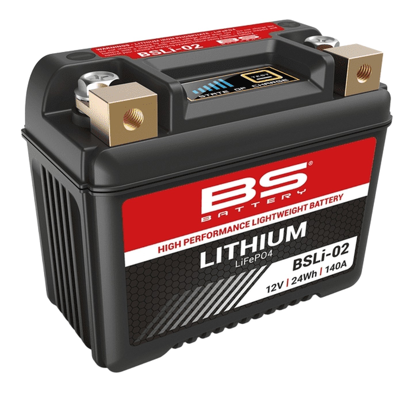BATTERIE LITHIUM BS BATTERY YAMAHA R6 2017-2024 (BSLI-02)