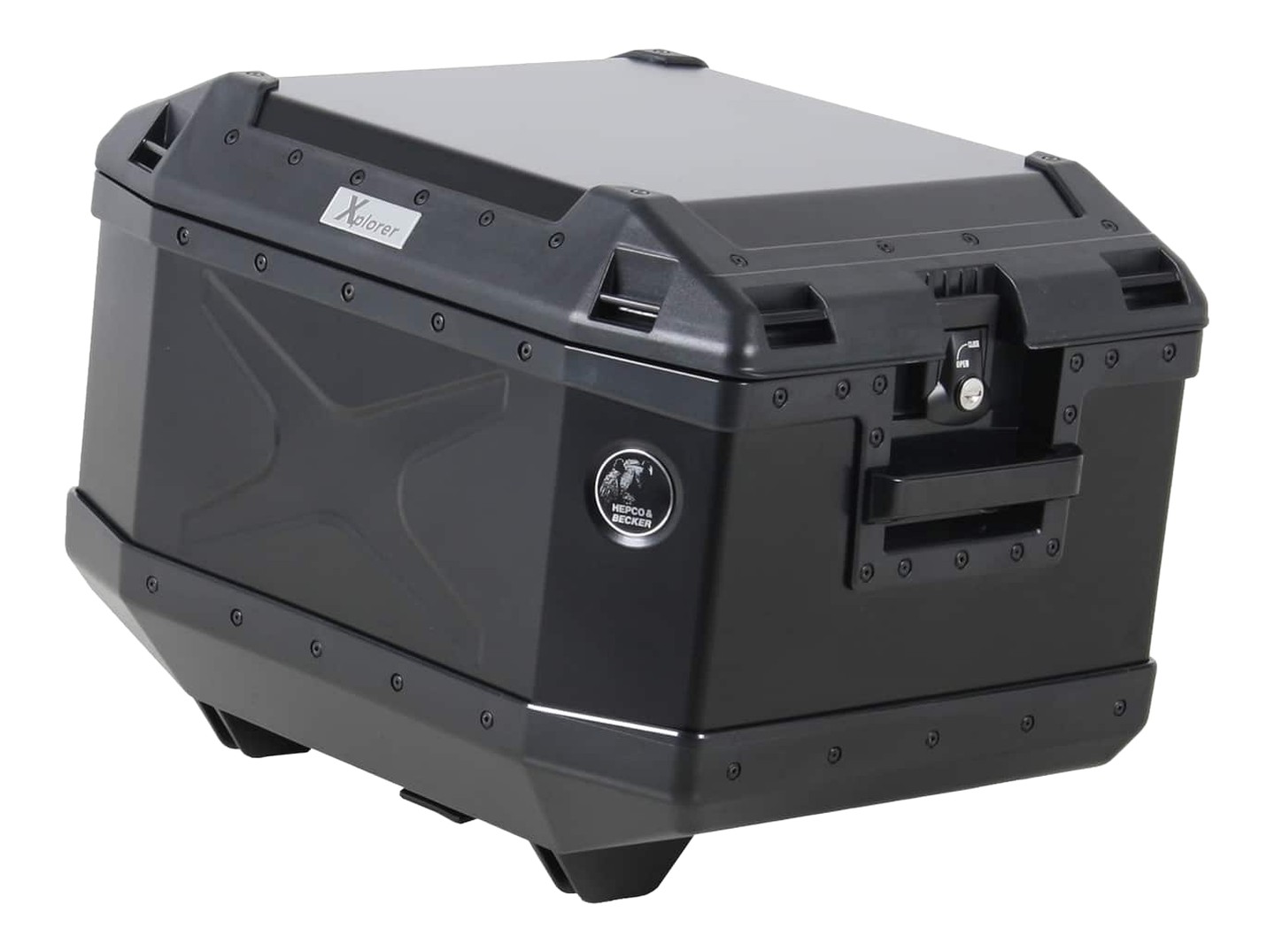 Top Case Xplorer Noir TC45 HEPCO&BECKER pour TUAREG 2021-2022