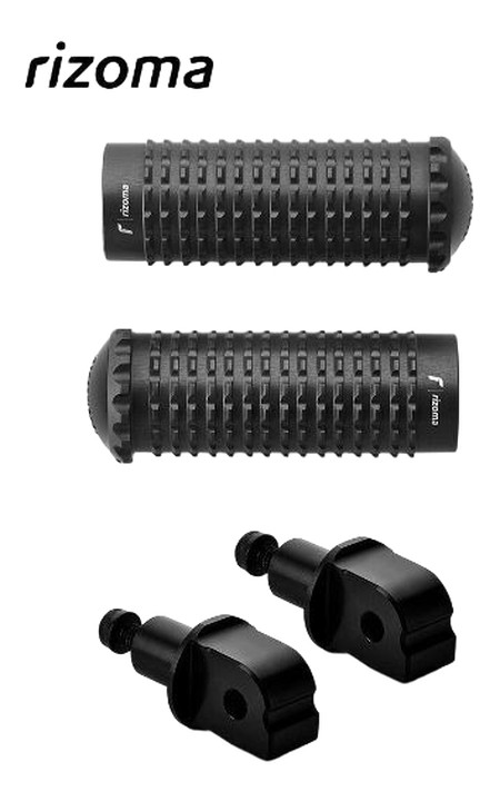 Repose pieds passager RIZOMA pour Aprilia RS 660 / TUONO 660 (PE631B+PE857B)