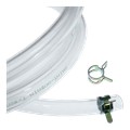Durite bocal de frein TYGON diamètre 6.5 longueur 20 cm + 2 colliers