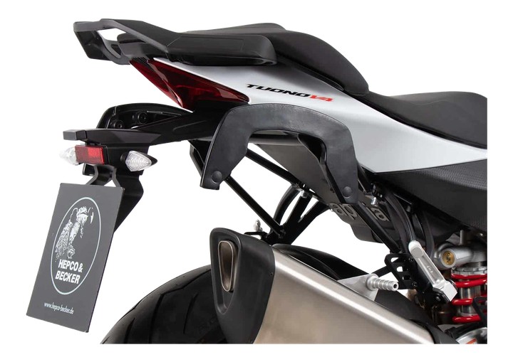Kit supports de valises HEPCO&BECKER pour TUONO V4 2021-2024