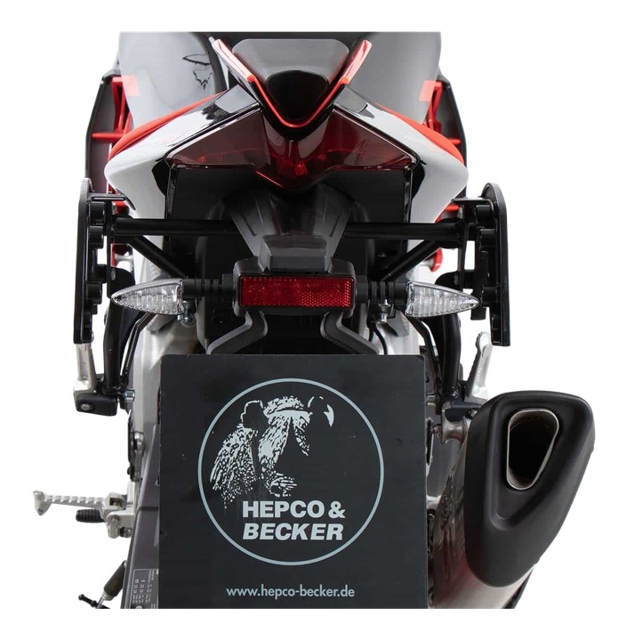 Kit supports de valises HEPCO&BECKER pour RSV4 2021-2025