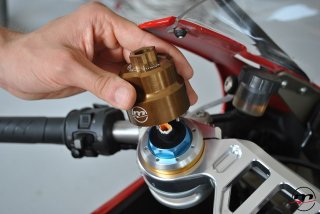 Clef MELOTTI pour bouchons de fourche OHLINS électroniques (CHF60E)