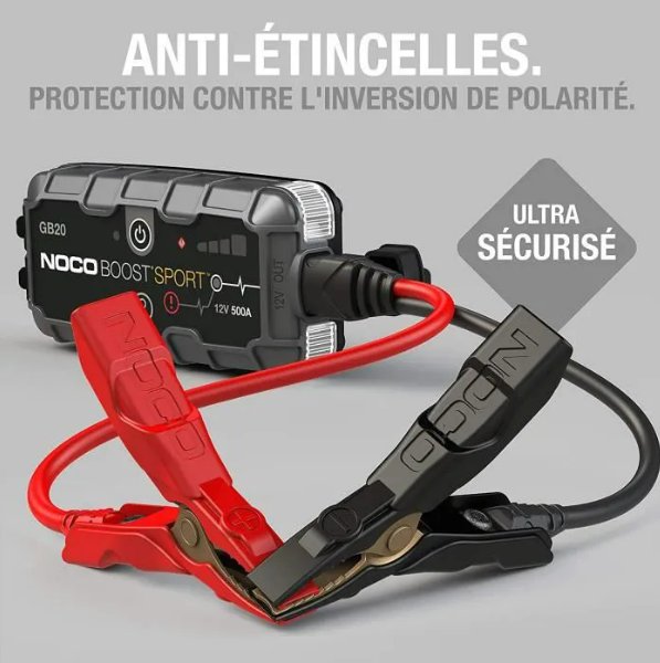 Booster de batterie lithium NOCO GB20 12V 400A