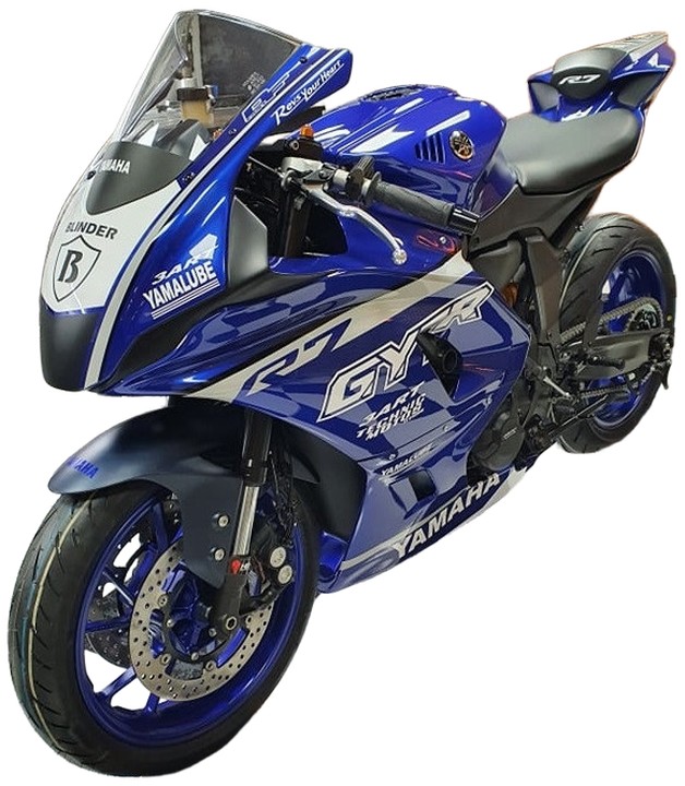 Carénage poly piste Blinder pour Yamaha R7 21-24