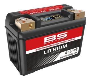 BATTERIE LITHIUM BS BATTERY TRIUMPH STREET TRIPLE 765 S / R / RS 2017-2022
