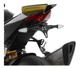 Support de plaque noir R&G Aprilia RSV4 ,Tuono V4 21-24
