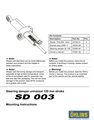 Amortisseur de direction Ohlins 120mm (SD003)