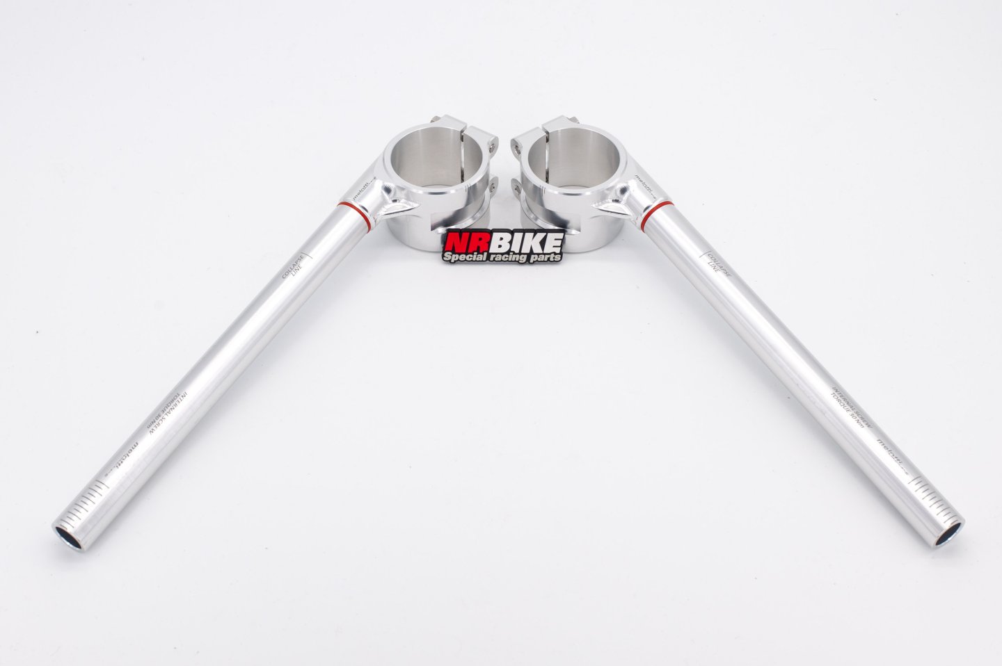 DEMI GUIDONS ALU MELOTTI Ø51MM RSV4 2017-2026