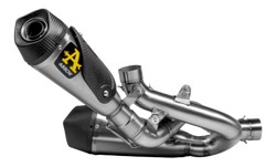 Demi ligne Arrow Works Inox Ducati Panigale V4 2018-2023 (71161PK)