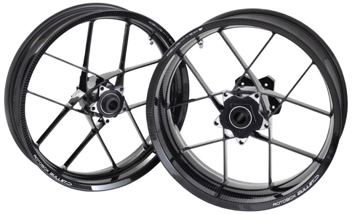 JANTES CARBONE ROTOBOX BULLET pour APRILIA RSV4 2009-2026