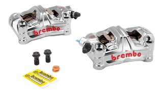 etrier frein avant brembo entraxe 100mm M4 racing monobloc 220988530