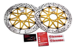 DISQUES BREMBO SUPERSPORT 320MM APRILIA RSV4 2009-2016 (208973725)