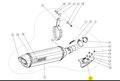 FLASQUE DE PROTECTION CARBONE AKRAPOVIC (P-HSY7R5)