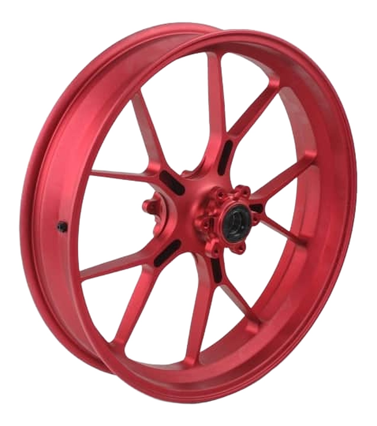 Roue avant alu forgée rouge Aprilia RSV4 2015-2024 (2B011682)
