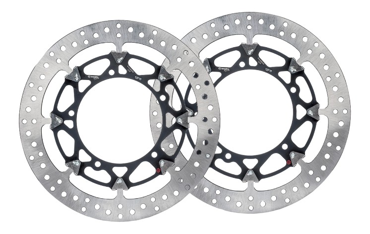Paire de disques Brembo T-Drive pour CBR1000RR-R 2020-2024 (208C89069)