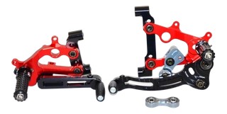COMMANDES RECULÉES DUCABIKE TYPE SBK PANIGALE 899 - 959 - 1199 - 1299 - V2