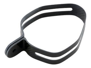 Collier de fixation Carbone pour silencieux AKRAPOVIC (P-MCCZ4)