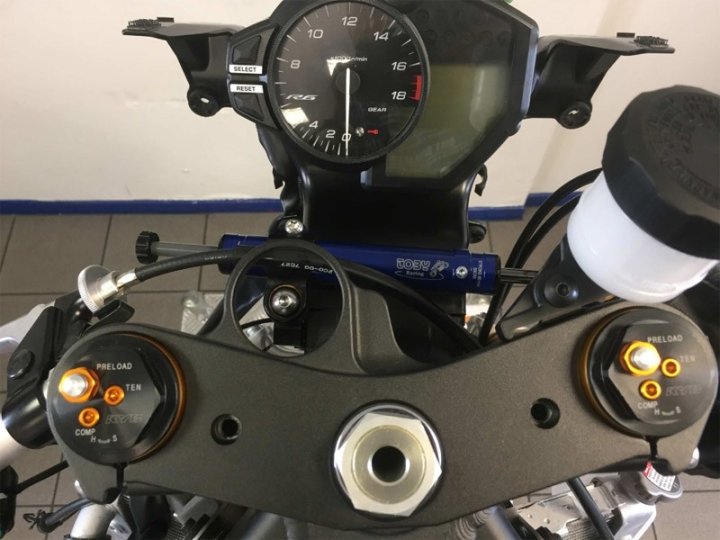 Amortisseur de direction Racing TOBY pour Yamaha R6 2017-2024
