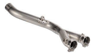 Tube decata en titane Akrapovic pour Yamaha MT10 2022-2023 (L-Y10SO19)