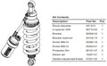 AMORTISSEUR OHLINS S46HR1C1 HONDA CB 650 R / CBR 650 R 2019-2023 (HO913)