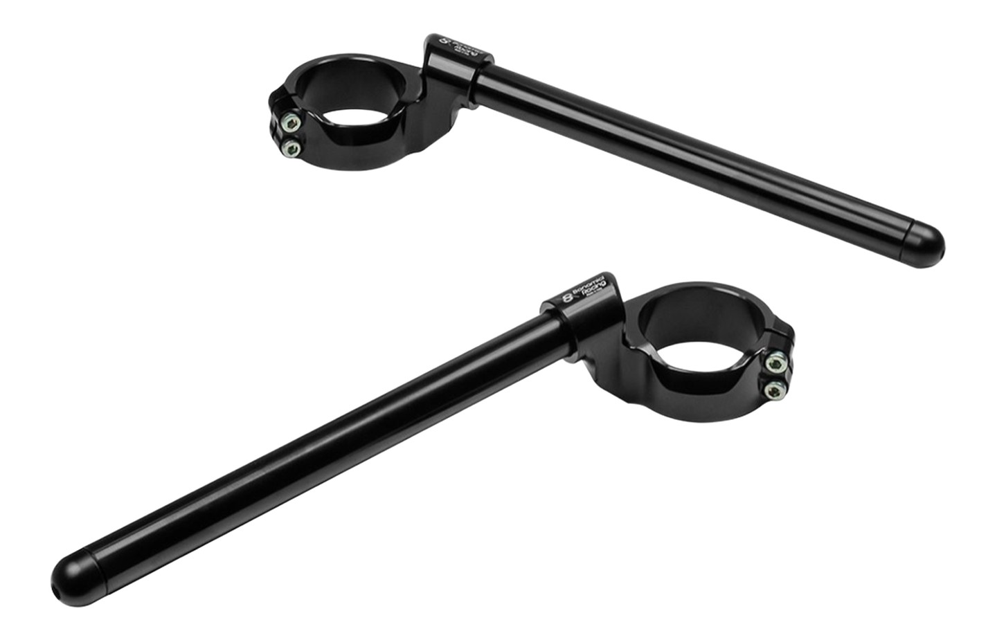PAIRE DE DEMI-GUIDON BONAMICI REHAUSSES APRILIA RSV4 2021-2026 (SM51A)