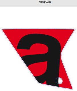 Sticker droit RS6600 Extrema 2H005698