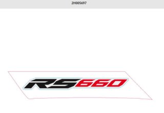 Sticker gauche RS6600 Extrema 2H005697
