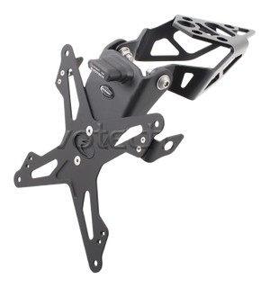 Support de plaque Evotech pour STREET TRIPLE - photo non contractuelle