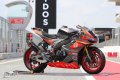 Kit support etrier de frein arrière inversé pour Aprilia RSV4 2021-2025