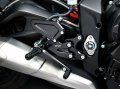 COMMANDES RECULÉES BONAMICI TRIUMPH STREET TRIPLE 765 / R / RS 2023-2025, Moto2 2023-2025 (TH09)