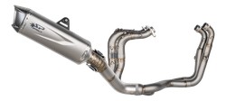 Ligne complète SPARK titane  Force Evo pour APRILIA RSV4 2017-2026 (GAP8805T)