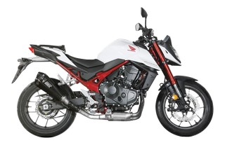 Silencieux MIVV DELTA RACE Inox noir pour HONDA CB 750 HORNET (H.085.LDRC)