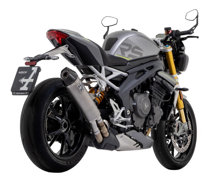 SILENCIEUX ARROW RACE-TECH POUR TRIUMPH SPEED TRIPLE 1200 RS 2021-2023