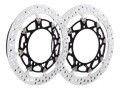 Paire de disques Brembo T-Drive 330mm pour RSV4 / TUONO V4 2017-2026 (208C89025)