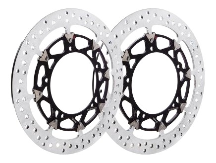 Paire de disques Brembo T-Drive 330mm pour RSV4 / TUONO V4 2017-2026 (208C89025)