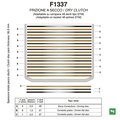 KIT DISQUES D'EMBRAYAGE 48 DENTS NEWFREN POUR CLOCHE STM (F1337YC)